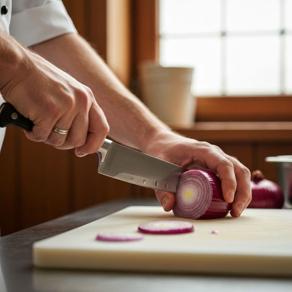 Técnica perfecta para cortar cebolla
