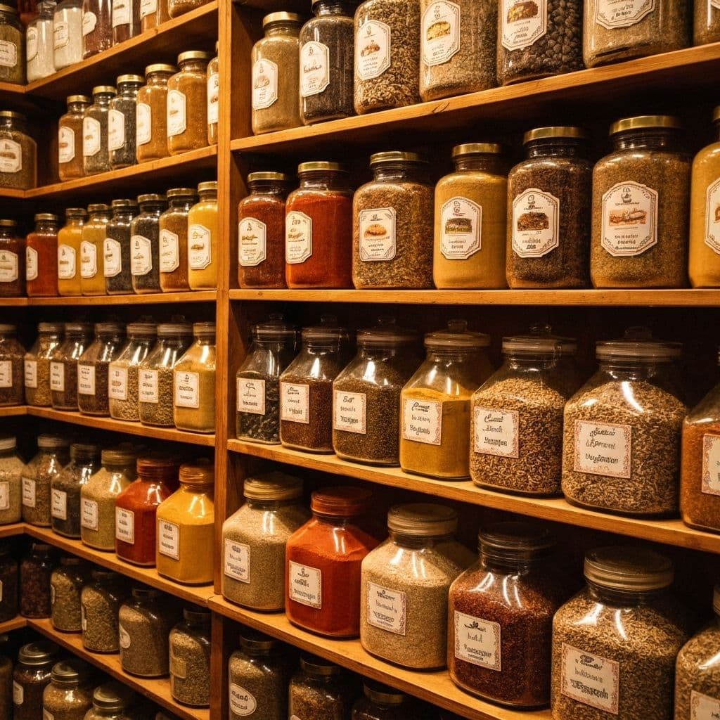 Tiendas de especias y productos exóticos