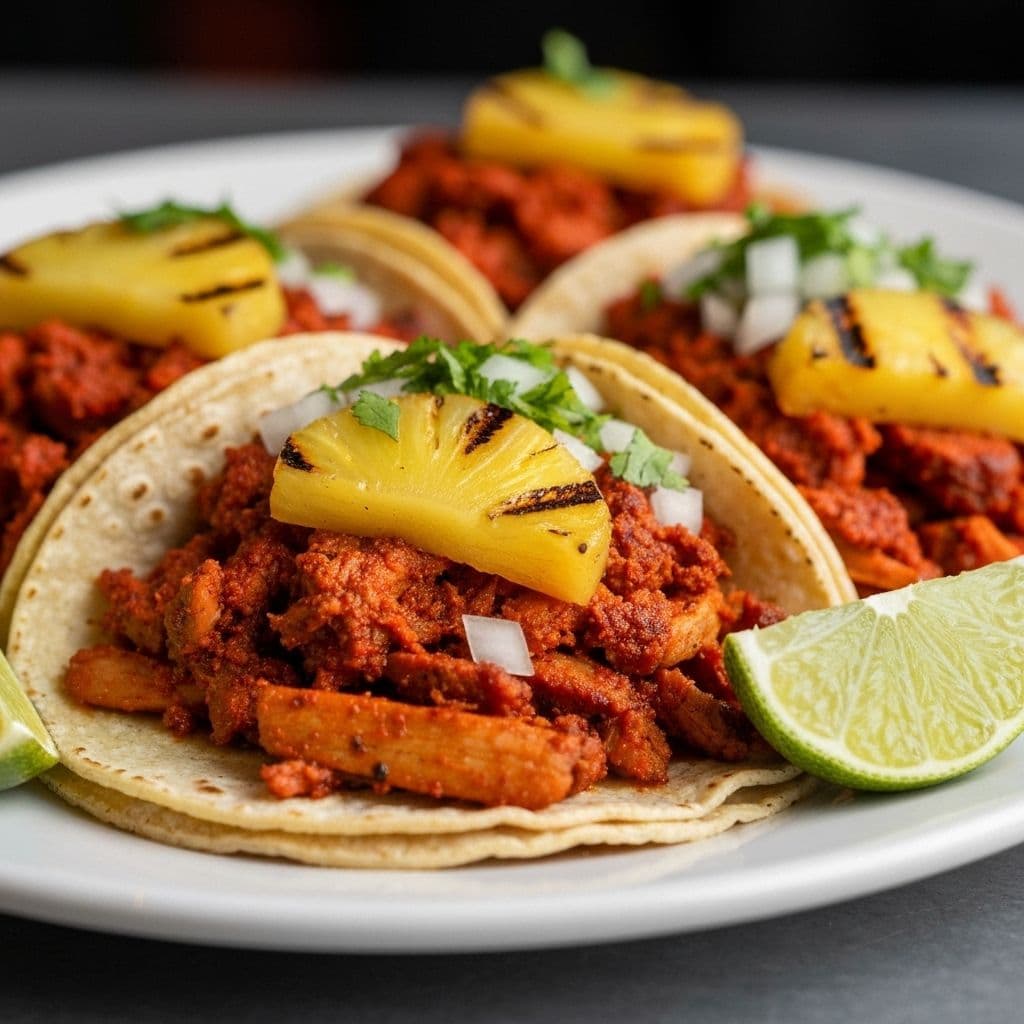 Tacos al pastor caseros